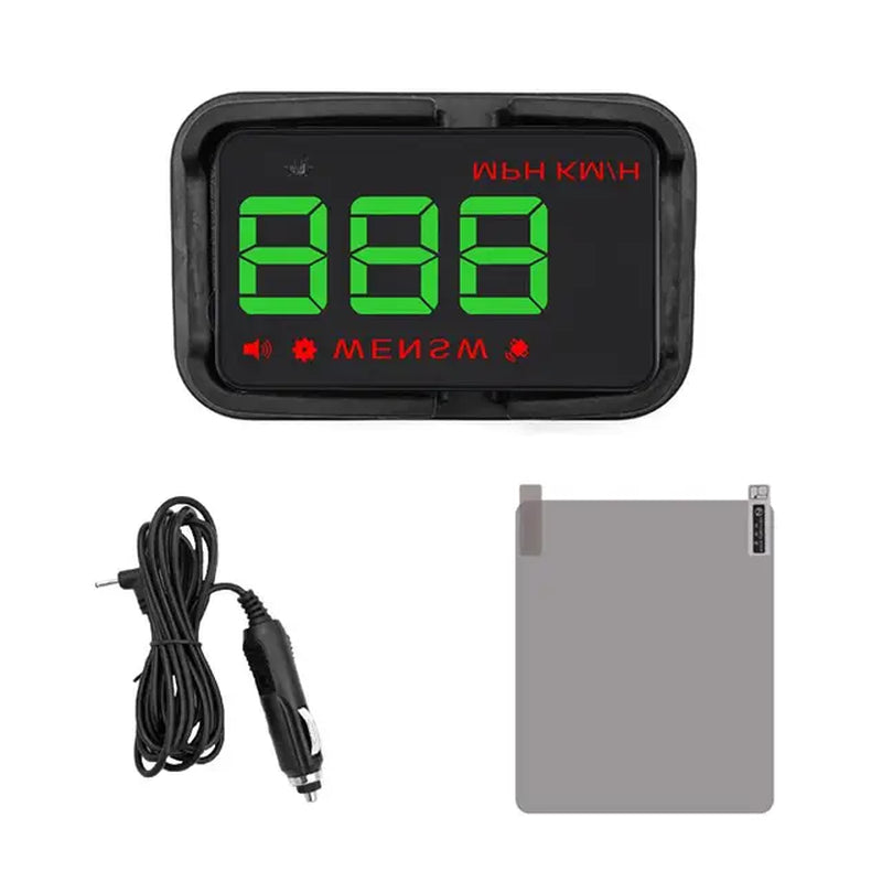 Best GPS Hud Head up Display Car GPS Speedometer Projector Windshield Odometer Compass over Speed Alarm with Car Adaptor